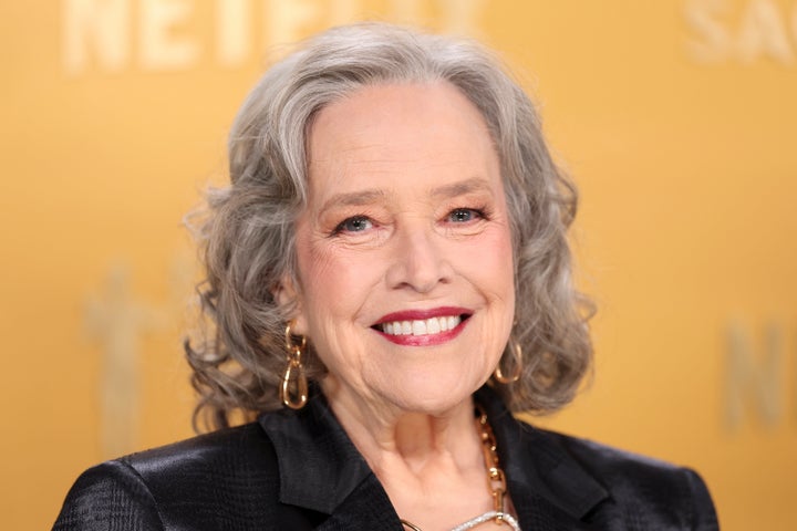 Kathy Bates at the 31st Screen Actors Guild Awards held at Shrine Auditorium and Expo Hall on Feb. 23 in Los Angeles, California.