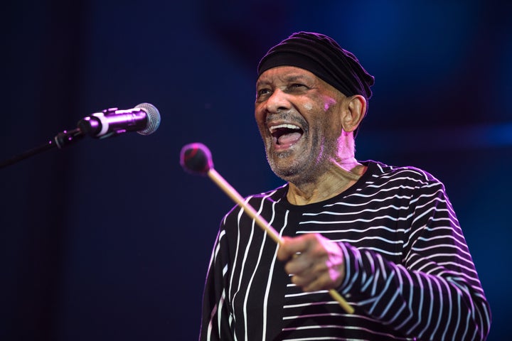 Roy Ayers performs during the Bayfront Miami Jazz Festival in 2021.