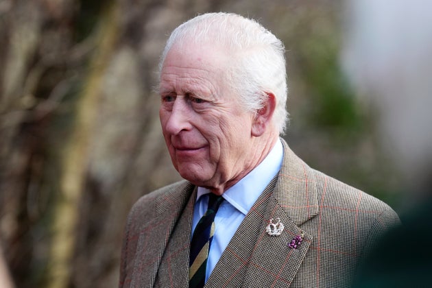 King Charles III pictured in January