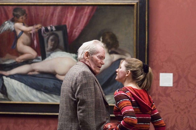 Peter O'Toole and Jodie Whittaker in the 2006 film Venus