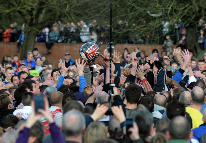 Στιγμιότυπο από το Royal Shrovetide του 2015.