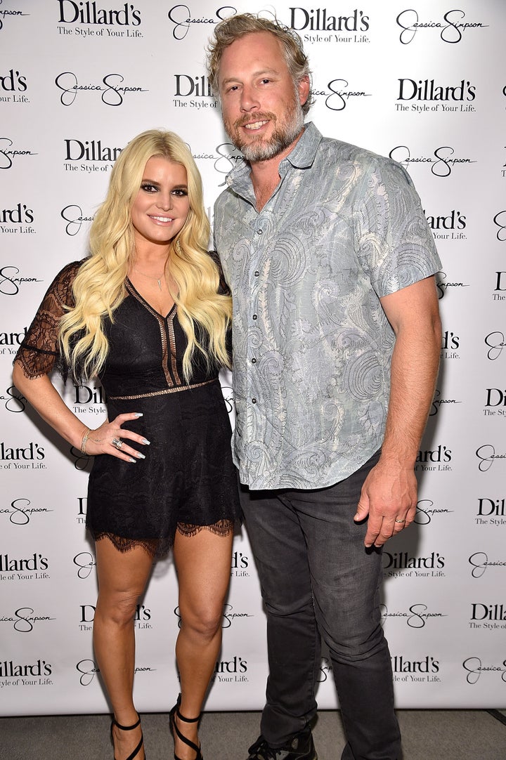 Jessica Simpson and Eric Johnson announced in January that they'd split after 10 years of marriage. The couple share three children.