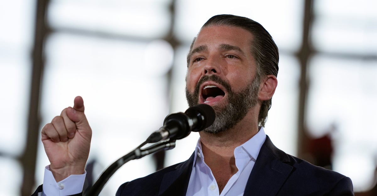 NextImg:Donald Trump Jr. Denies Presidential Run Rumors In Expletive-Filled Statement