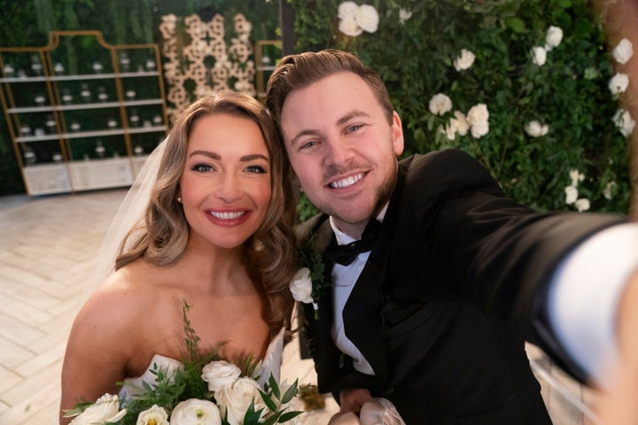 Taylor Haag and Daniel Hastings in Episode 813 of "Love Is Blind."