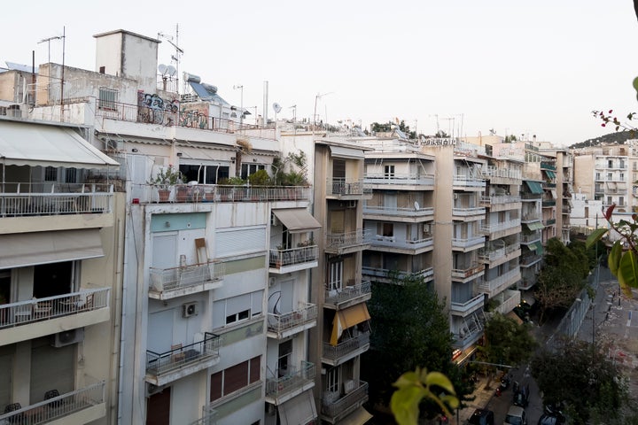 Πολυκατοικίες στο κέντρο της Αθήνας (φωτογραφία αρχείου)