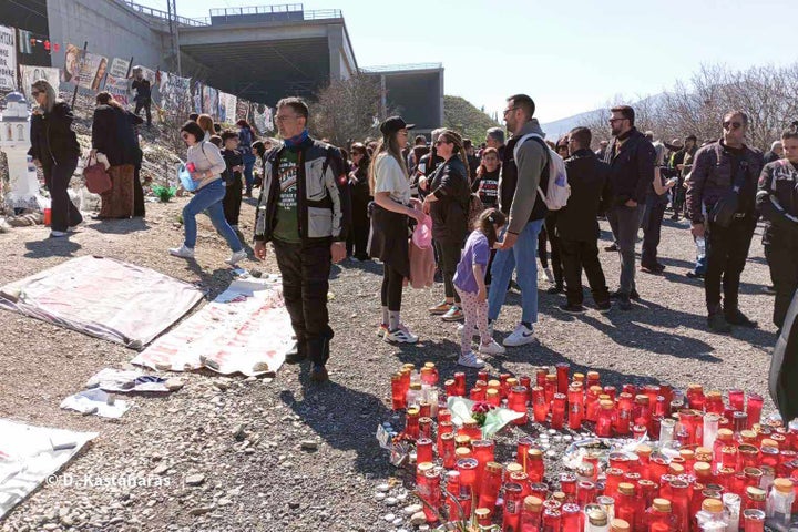 Τέμπη: Συμβολική μοτοπορεία στη μνήμη των 57 θυμάτων του τραγικού δυστυχήματος