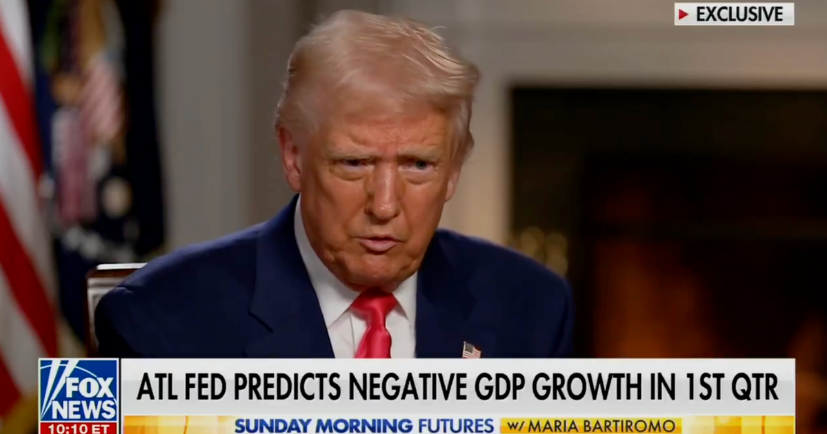 NextImg:Trump Refuses To Rule Out Possible Recession: 'There Is A Period Of Transition'