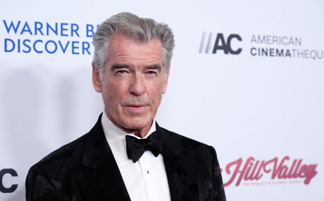 Pierce Brosnan pictured in February 2024