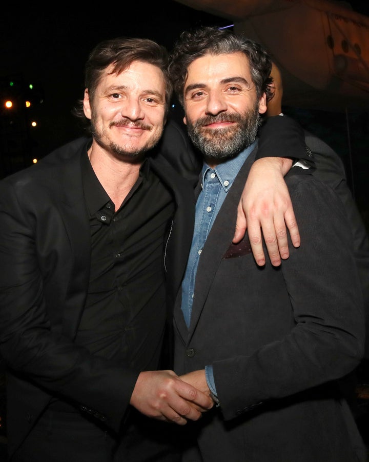 Pascal and Isaac attend Netflix world premiere of “Triple Frontier” in 2019.