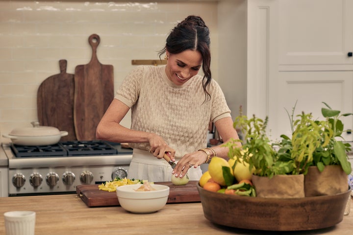 "With Love, Meghan" follows Markle "in the kitchen, garden — and even at the beehive — as she prepares to host friends both old and new."