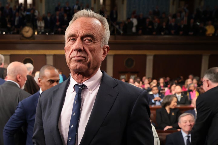 U.S. Secretary of Health and Human Services Robert F. Kennedy Jr. attends President Donald Trump's address to a joint session of Congress on March 4.