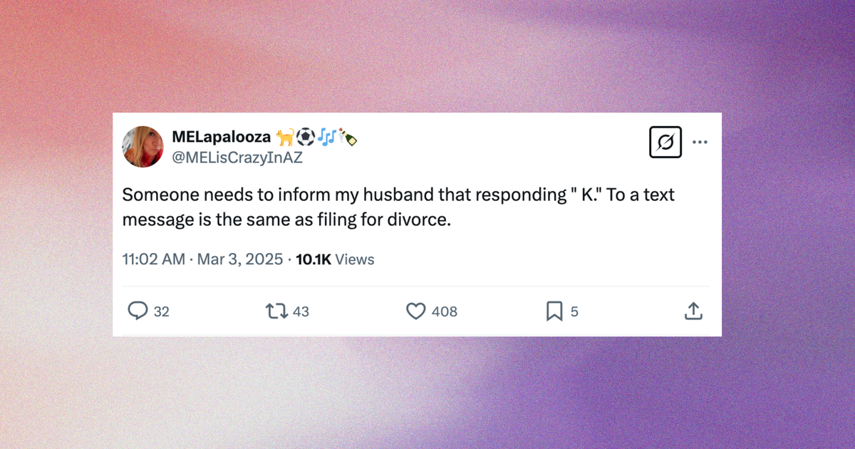 NextImg:20 Of The Funniest Posts About Married Life (March 3-10)