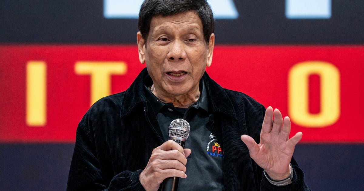 NextImg:Former Philippine Leader Duterte Arrested On An International Criminal Court Warrant