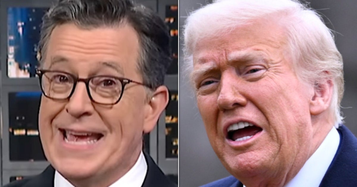 NextImg:Stephen Colbert Gives Trump Royal Reality Check After His Feelings Were Reportedly Hurt