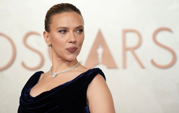 Scarlett Johansson at the Oscars earlier this month