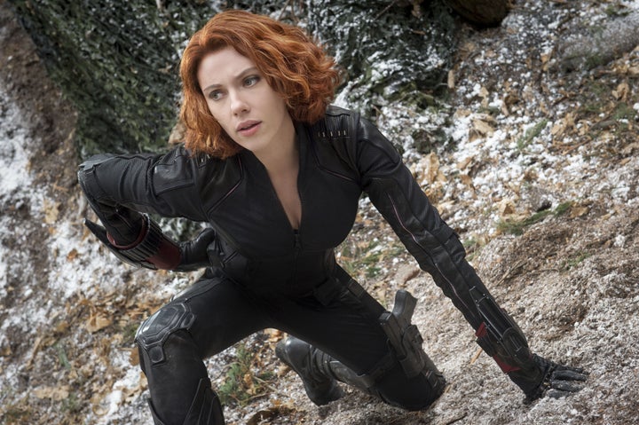 Scarlett Johansson in 2015's Avengers: Age Of Ultron