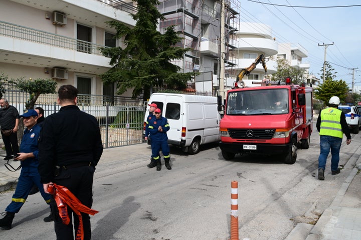 Το σημείο όπου σημειώθηκε το δυστυχήμα