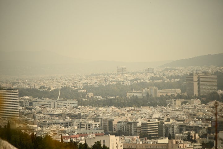 Αφρικανική σκόνη στην Αθήνα