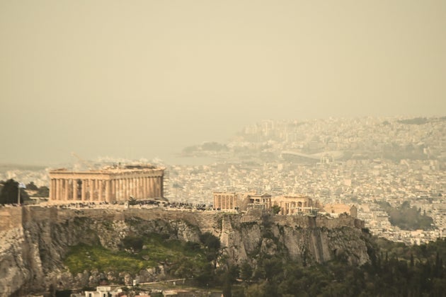 Αφρικανική σκόνη στην Αθήνα