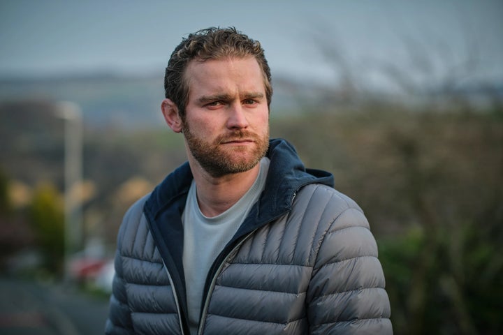 Mark Stanley as Rob Hepworth in season three of Happy Valley