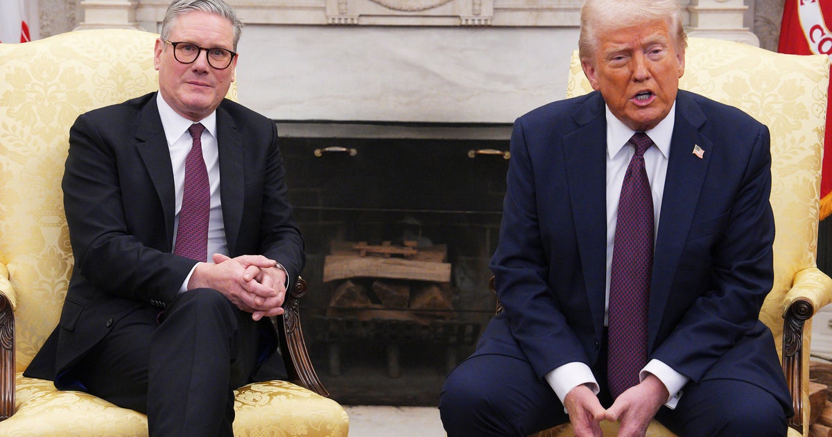 Starmer Issues Warning To Trump Over Tariffs On British Steel ...