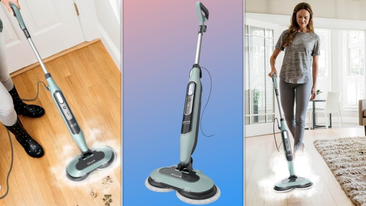 This mega-popular Shark steam mop cleans and sanitizes floors, and it's nearly 30% off.