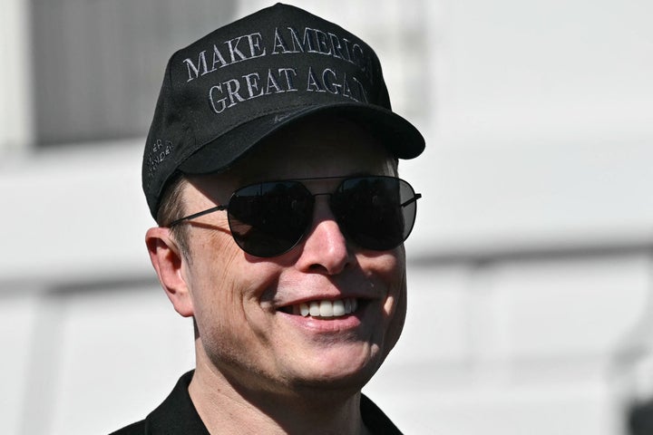 テスラやスペースXのCEOで億万長者のイーロン・マスクさん（2025年3月11日）