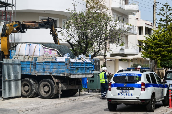 Το σημείο όπου συνέβη το τραγικό δυστύχημα, στη Βούλα.