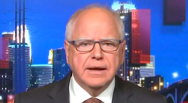 Tim Walz Says 'We Wouldn't Be In This Mess' If It Wasn't For Him And ...