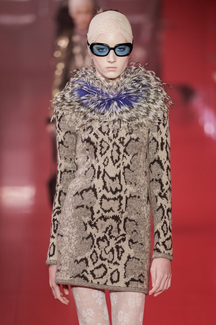 Kai Schreiber walks the runway during the Valentino Ready to Wear Fall/Winter 2025-2026 show during Paris Fashion Week on March 9.