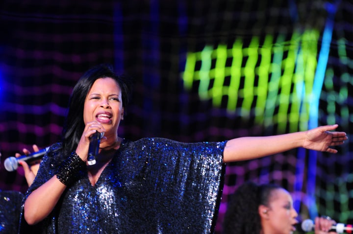 Dawn Robinson of En Vogue performs at the 6th Annual Jazz In The Gardens at Sun Life Stadium on March 20, 2011 in Miami Gardens, Florida.