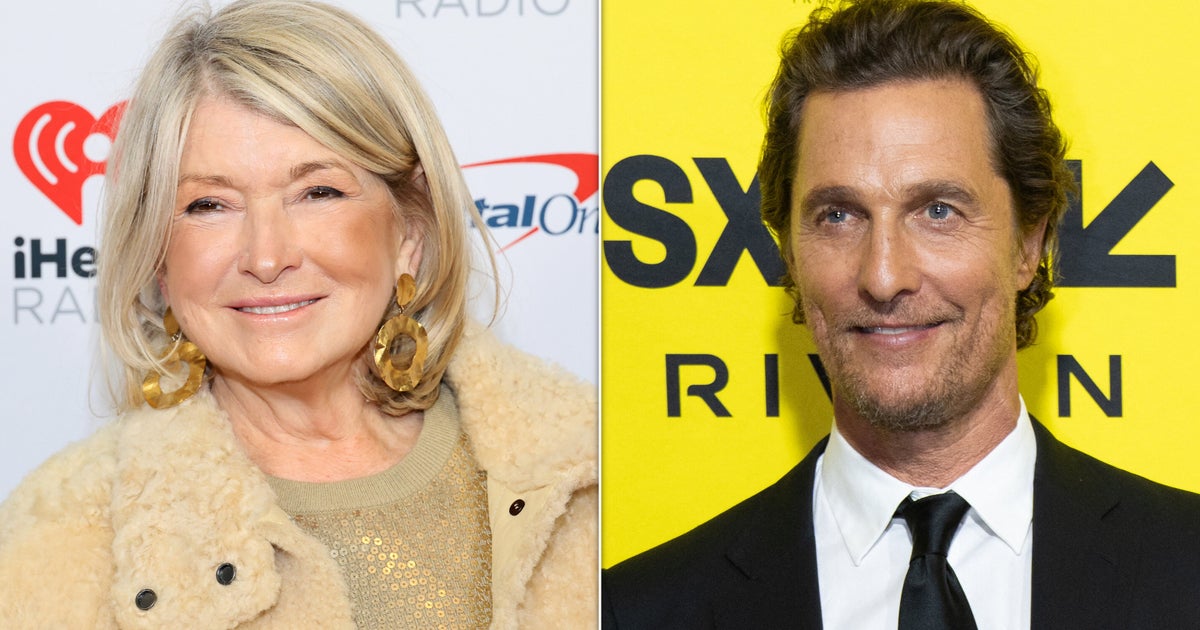NextImg:Martha Stewart Explains Why She Was 'Scared' Working With Matthew McConaughey