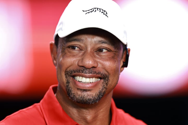 Tiger Woods appears in Palm Beach Gardens, Florida earlier this month. Multiple outlets have reported that the golfer has been dating Donald Trump Jr.'s ex-wife, Vanessa Trump, for "several months."