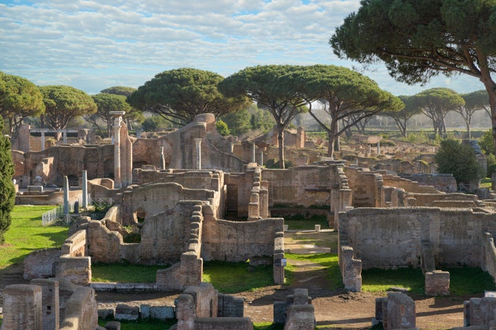 H αρχαία πόλη Ostia Antica, Ρώμη, Ιταλία. 