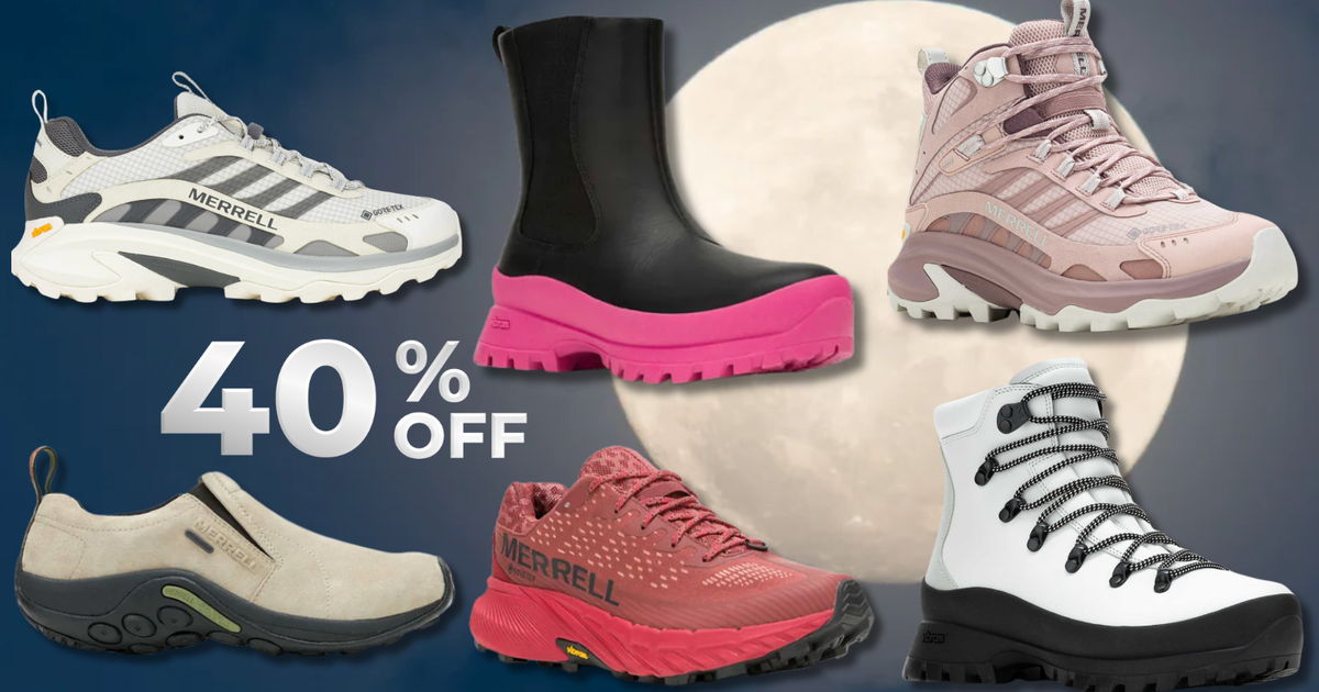 NextImg:Hurry! Merrell Took 40% Off Its Bestselling Shoes For A One-Day Flash Sale