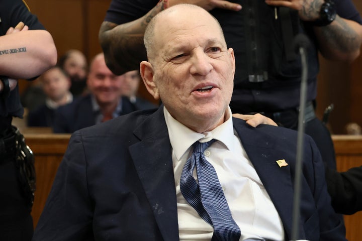 Harvey Weinstein at a hearing in Manhattan earlier this week