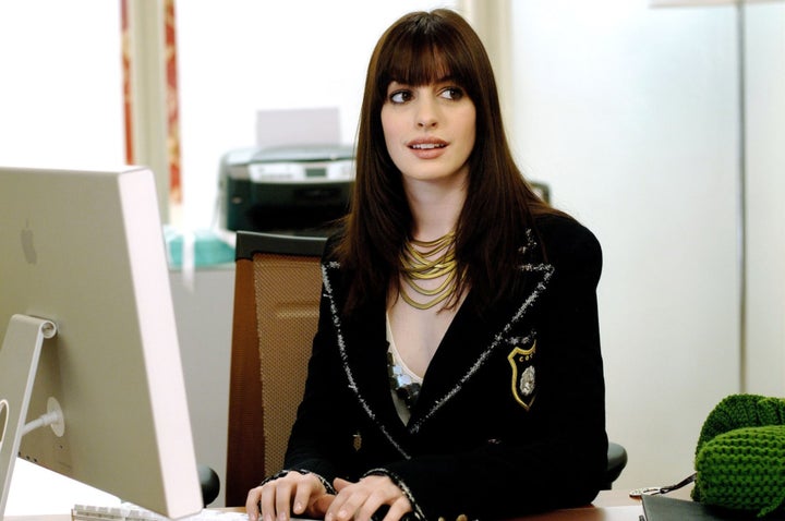 Anne Hathaway portrayed Andrea "Andy" Sachs in the movie, Miranda's second assistant