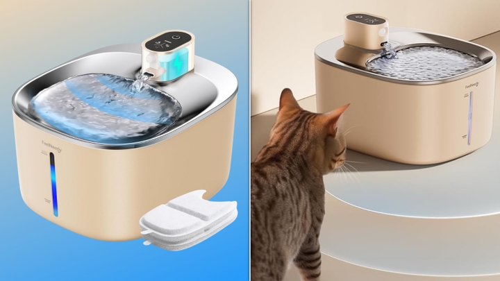 This cat water fountain is at a major discount on Amazon.