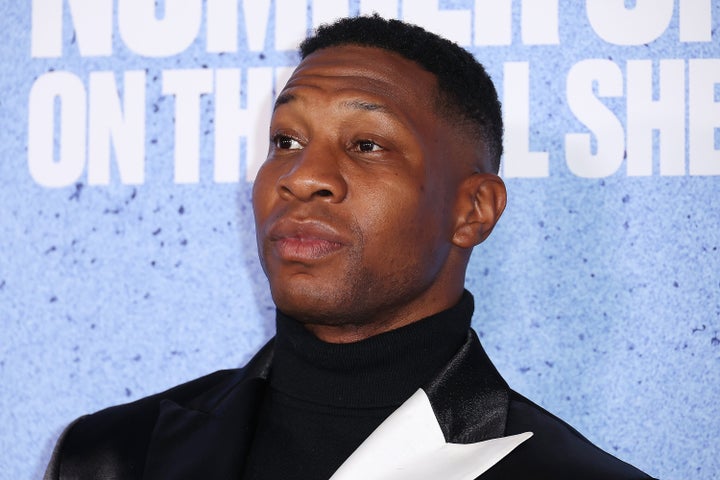 Jonathan Majors attends the Los Angeles premiere of the documentary "Number One on the Call Sheet" on March 12, 2025. In audio obtained by Rolling Stone, the actor reportedly admits to strangling his ex-girlfriend.