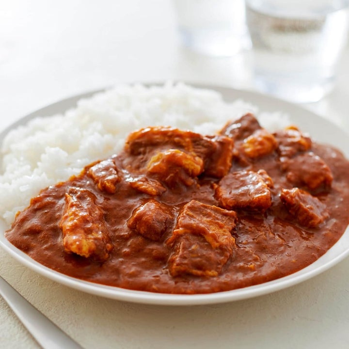 素材を生かした 牛ばら肉の大盛りカレー