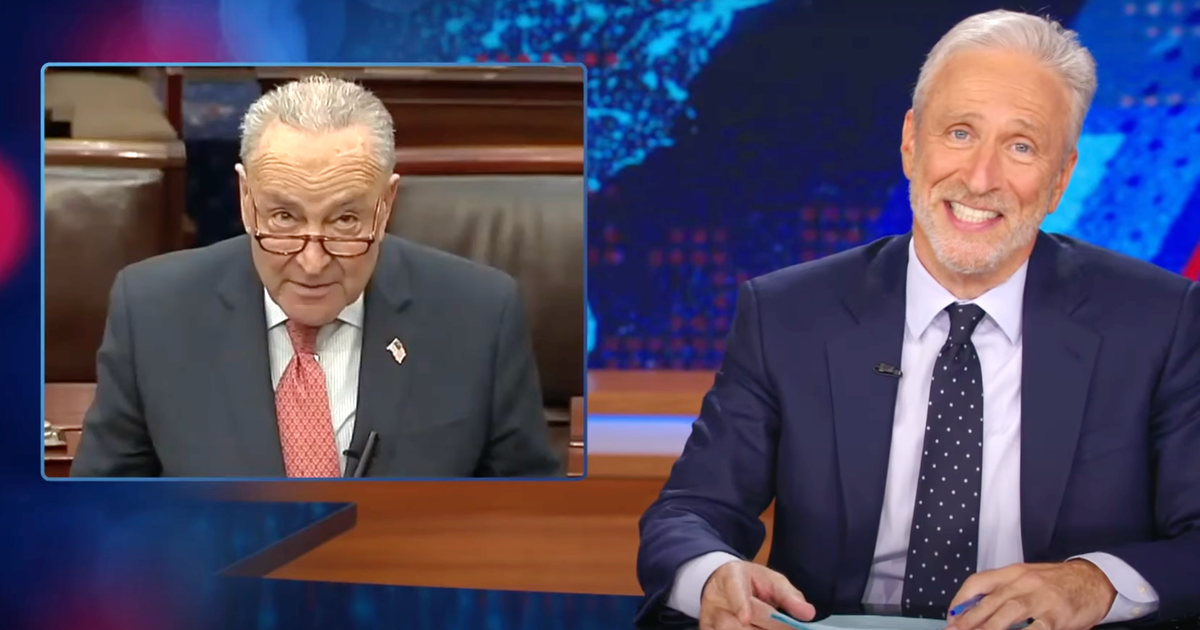 'That's Your F**king Plan?': Jon Stewart Pans Chuck Schumer's Bizarre ...