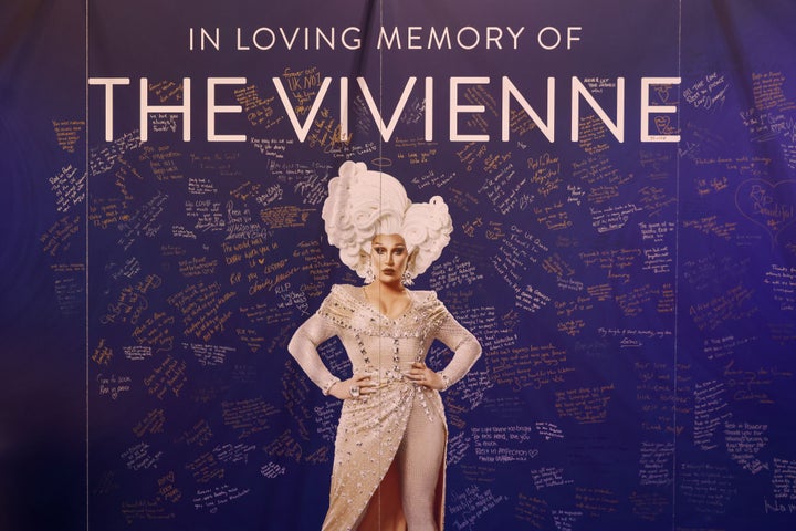 Tributes were paid to The Vivienne at RuPaul's DragCon in January