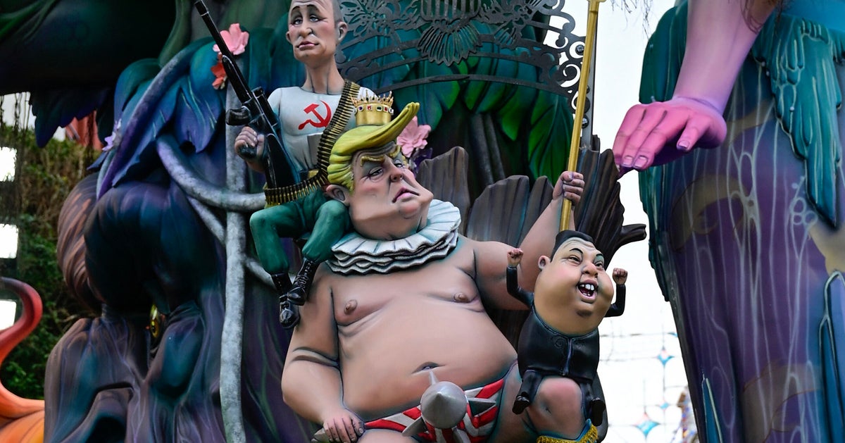 Brutal Caricatures Of Donald Trump To Be Torched – Literally – At Spain's Fallas Festival