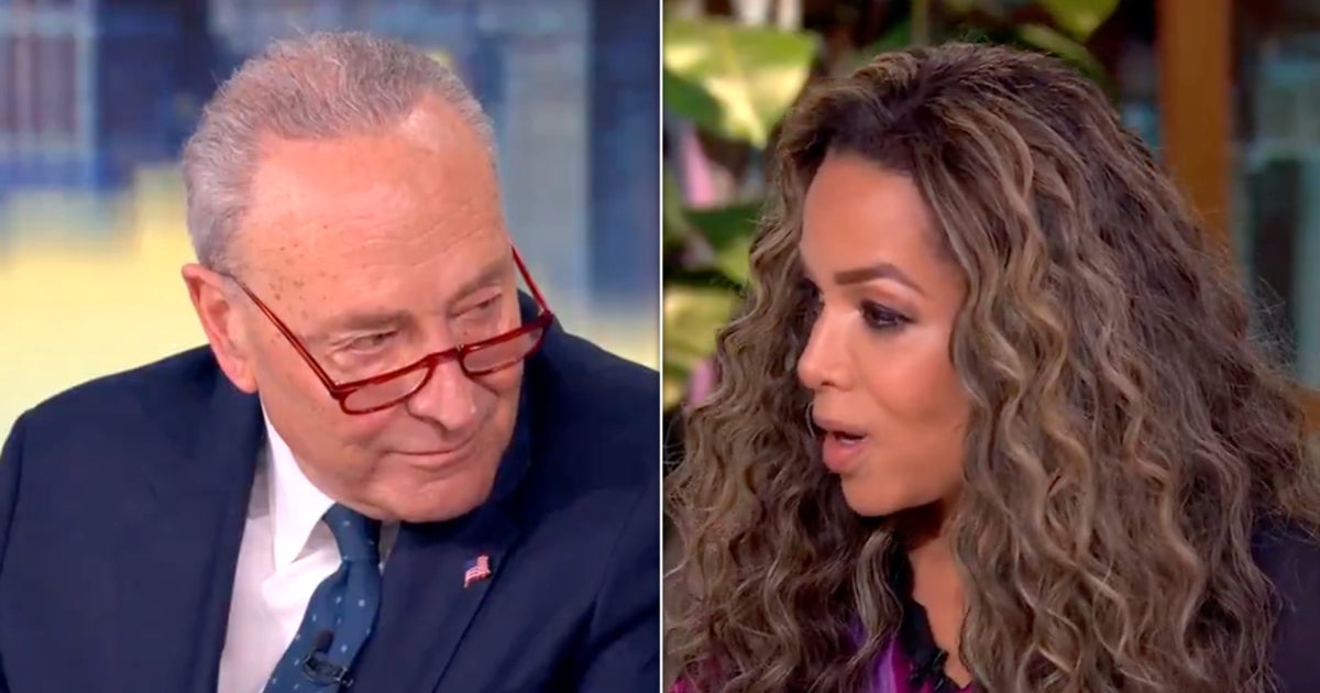 ‘The View’ Co-Host Bluntly Shuts Down Sen. Chuck Schumer: ‘I Think You Caved’