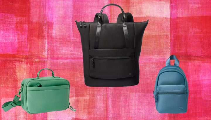 Target's faux neoprene backpack collection