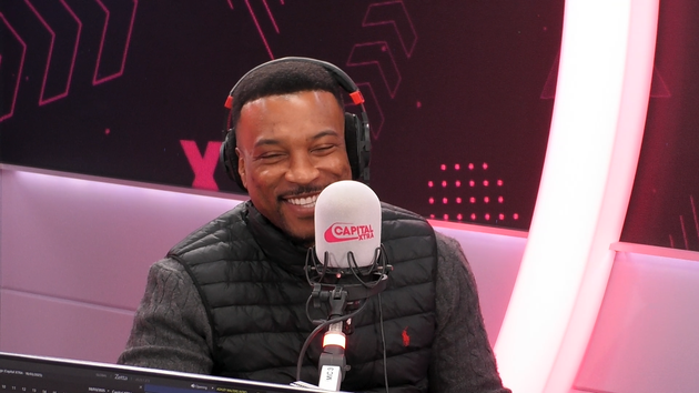 Ashley Walters in the Capital Xtra studio