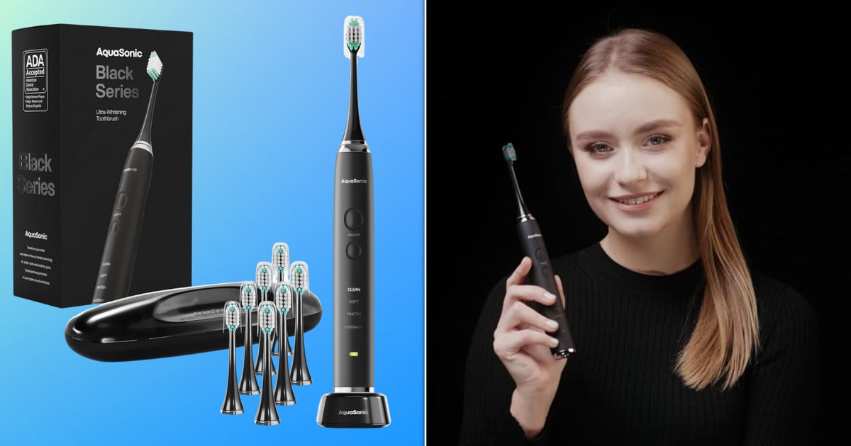 The Aquasonic Black Series Electric Toothbrush Is On Sale At Amazon ...