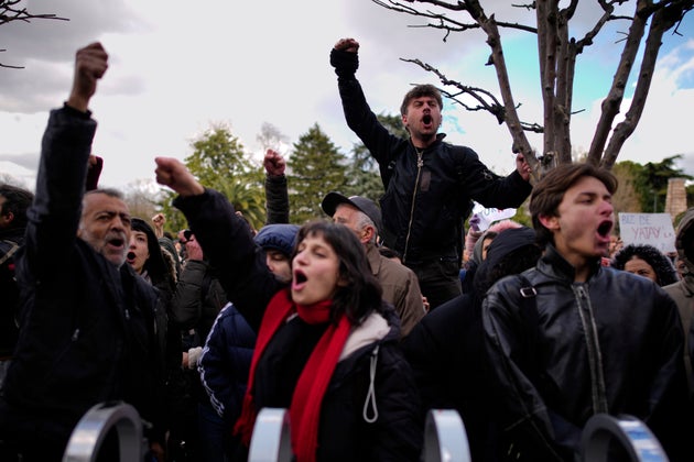 Κωνσταντινούπολη, 19 Μαρτίου 2025 (AP Photo/Emrah Gurel)