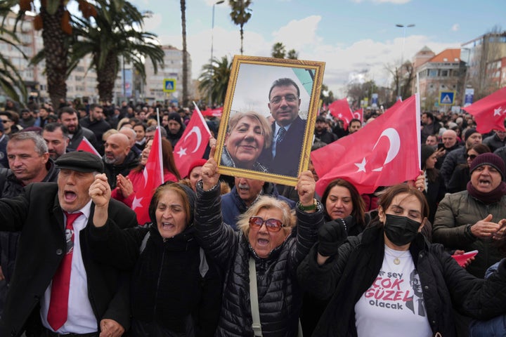 Κωνσταντινούπολη, 19 Μαρτίου 2025 (AP Photo/Francisco Seco)