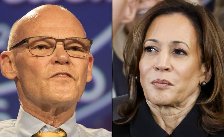 Jame Carville wrote in a New York Times op-ed in October he was "certain" that Kamala Harris would defeat Donald Trump.
